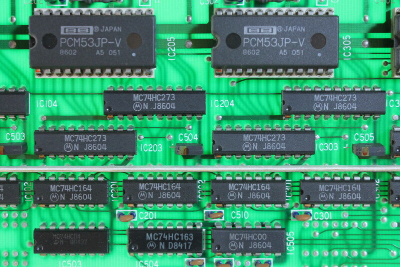 Otari Digital Analog Converter PCB with Burr Brown PCM Chips Otari PB-18TA