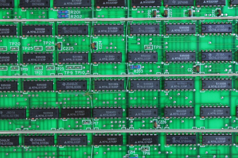 Otari Fader Card with Texas Instruments and Mitsubishi IC's