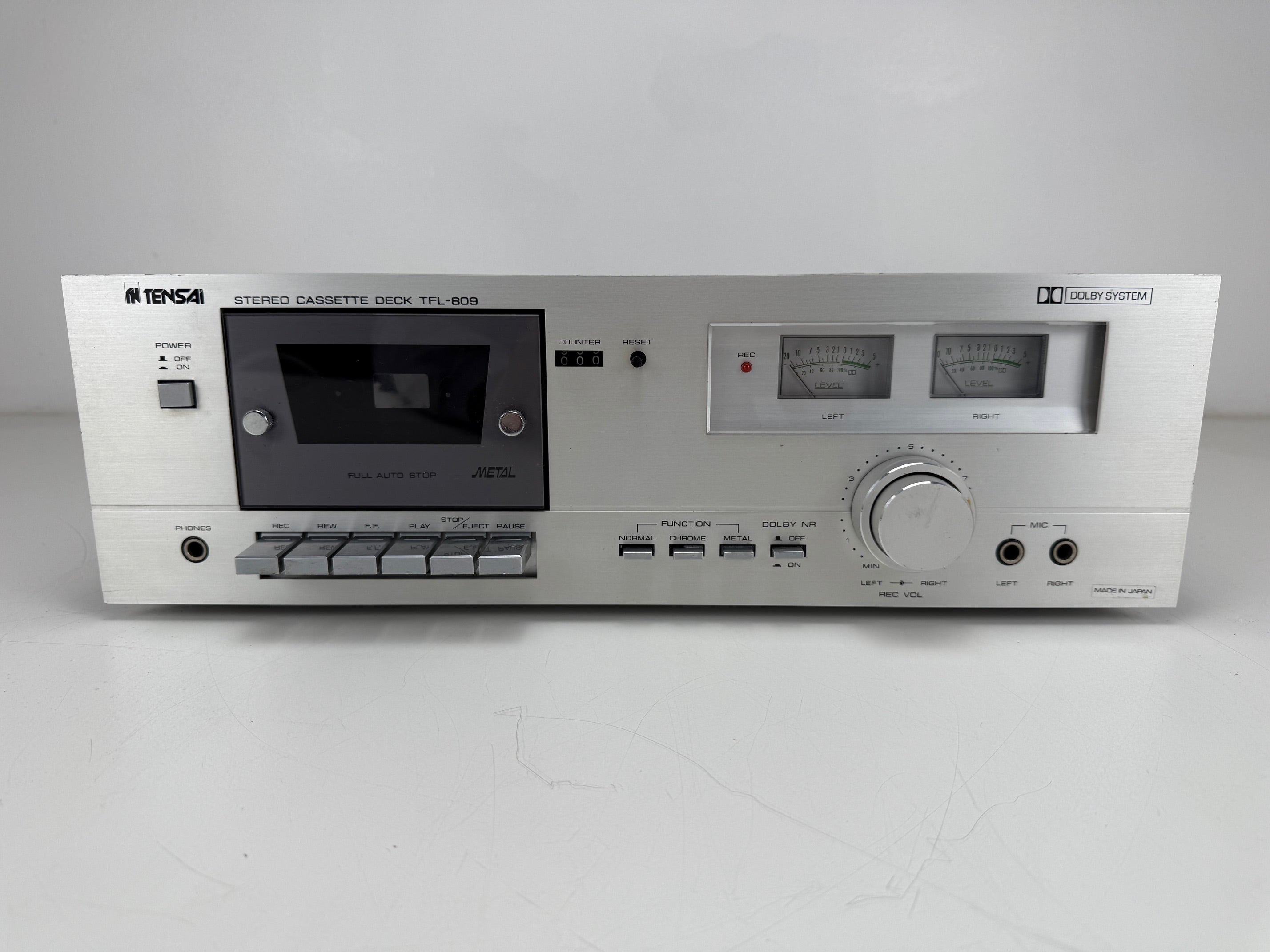 Onbekend TFL-809 stereo cassettedeck