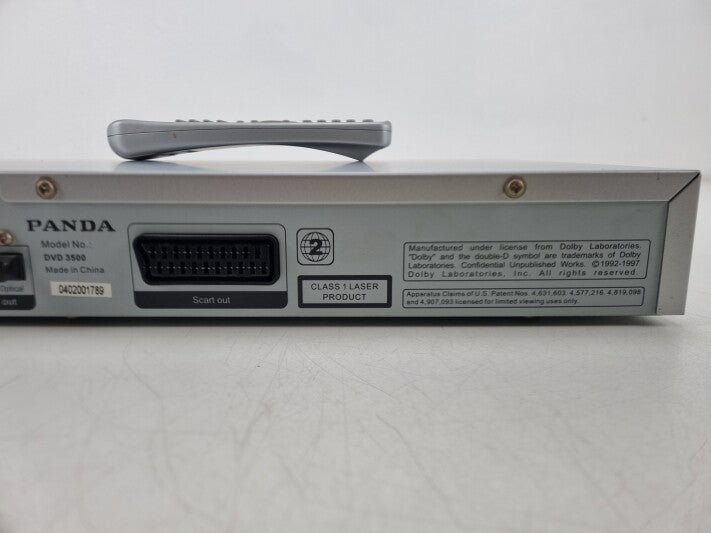 PANDA 3500 DVD - DVD/CD/MP3/CD-R/CD-RW Player - Tested - Remote Control