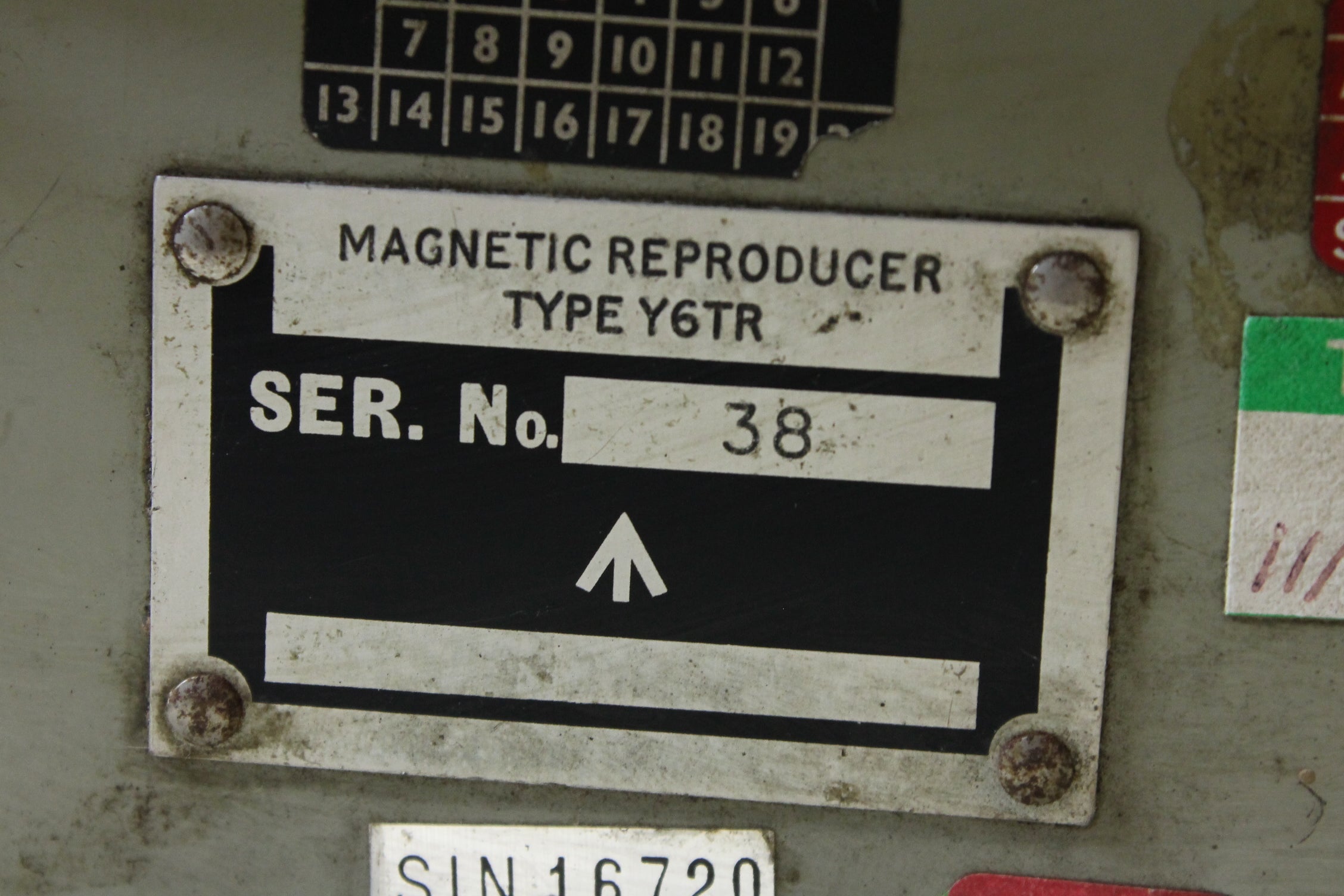 Ferrograph magnetische reproductieband type Y6TR (nr. 2)