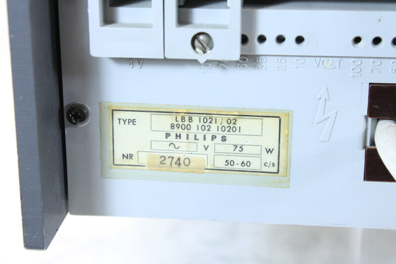 Philips 4 Channel Amplifier Model LBB 1021/02