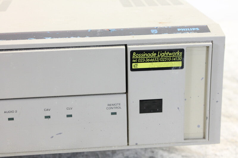 Philips Laservision extended disc drive VP412 without accessoires
