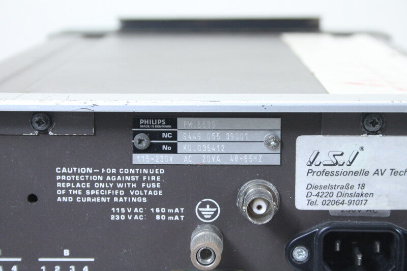Philips PM 5539 TV Colour Analyser (No. 3)