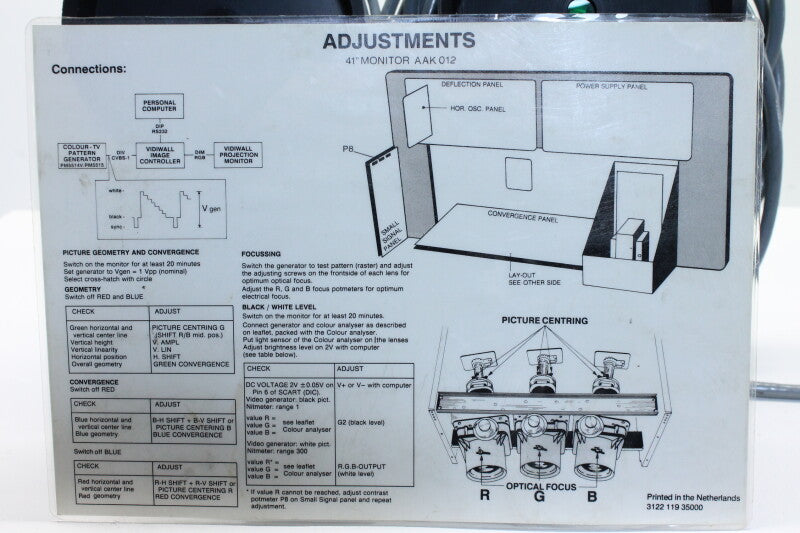 Philips Vidiwall with Manual