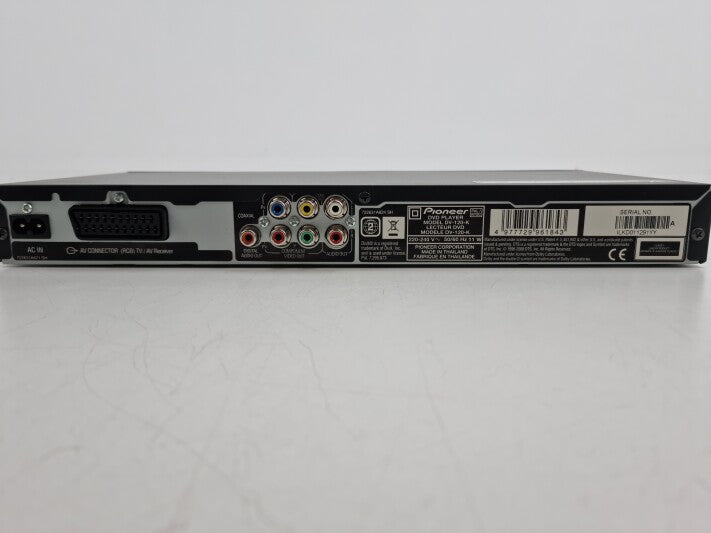 Pioneer DV-120 DVD Player - With remote control