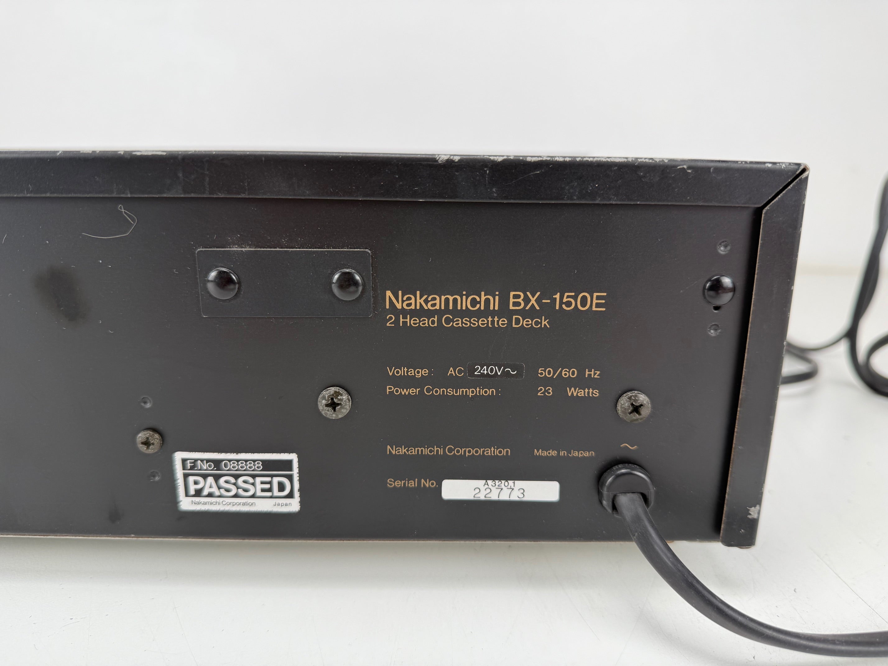 Nakamichi BX-150E 2-Head Stereo Cassette Deck - Serviced