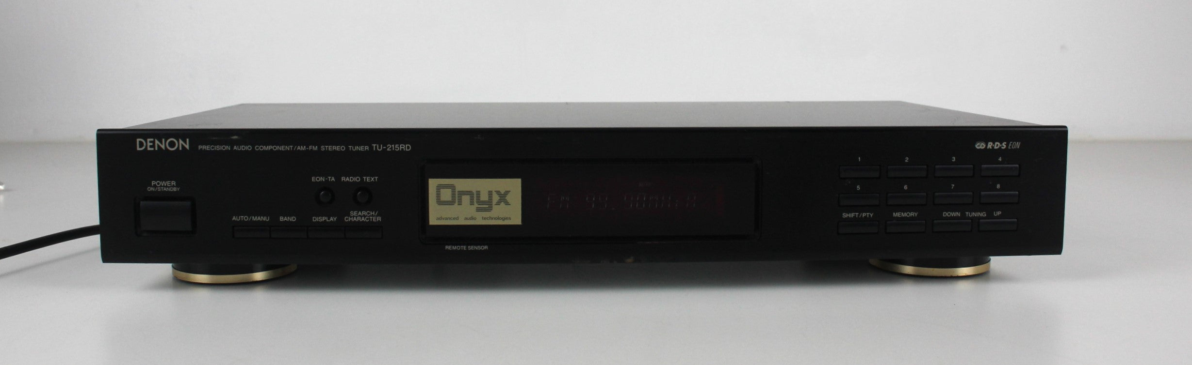 Denon TU-215RD audiocomponent / AM/FM stereo tuner