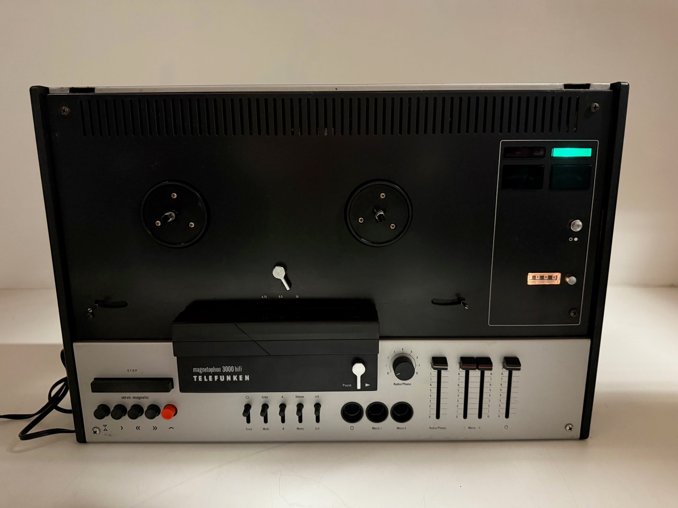 Telefunken M-3000 Hifi 1/4" 18CM Tape Deck
