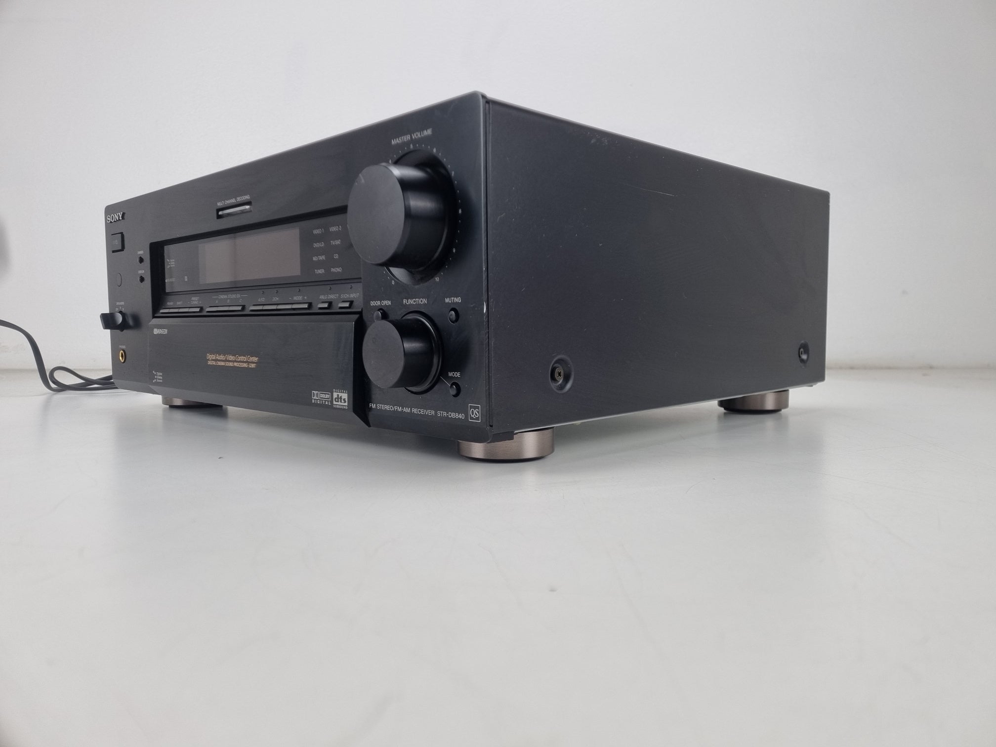 Sony STR-DB840  - FM Stereo/fm-am Receiver- Works ok - Coaxial Input is Damaged
