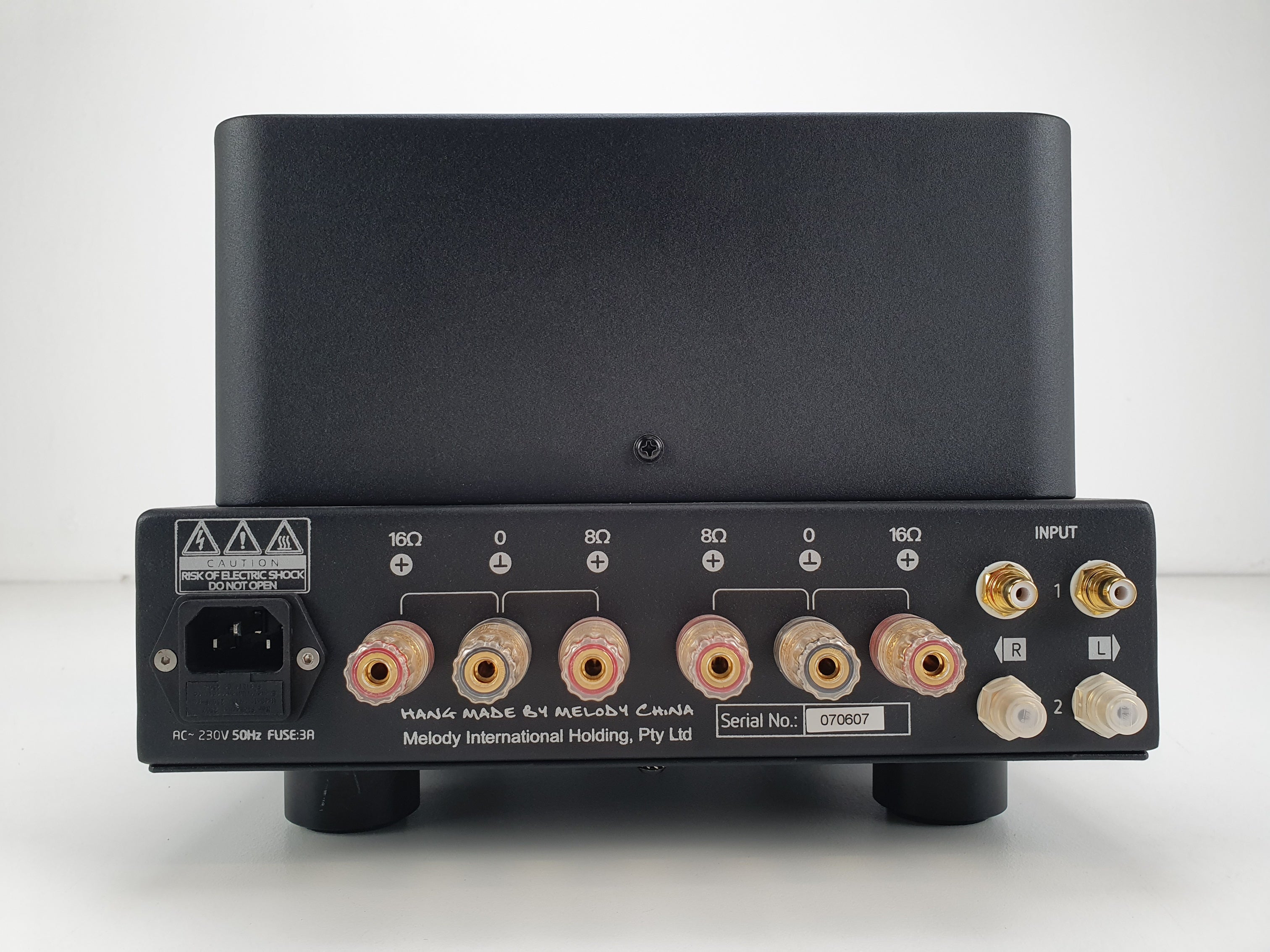 Melody Action STEREO Tube (EL34) amplifier- True Class A- hand build NEW (No.2)