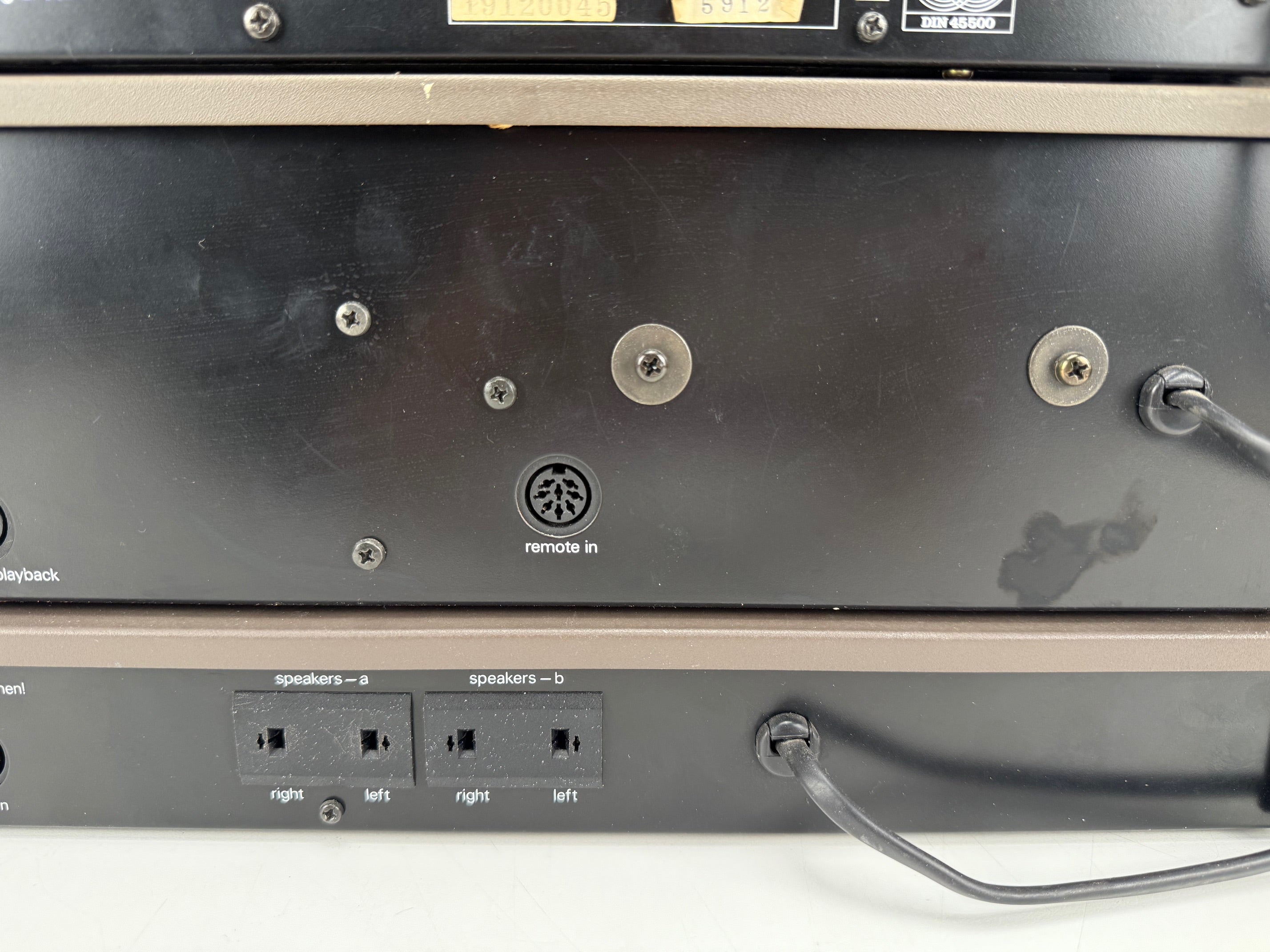 Siemens RP777 voorversterker / RH777 tuner / RC777 cassettedeck / RE777 eindversterker