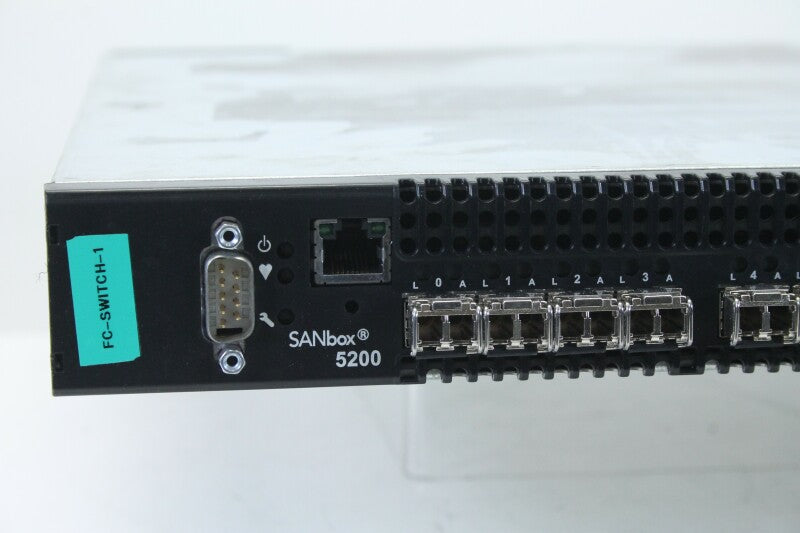 QLogic SANbox 5200 - 16-Port, 4Gb Fiber Switch (No.1)