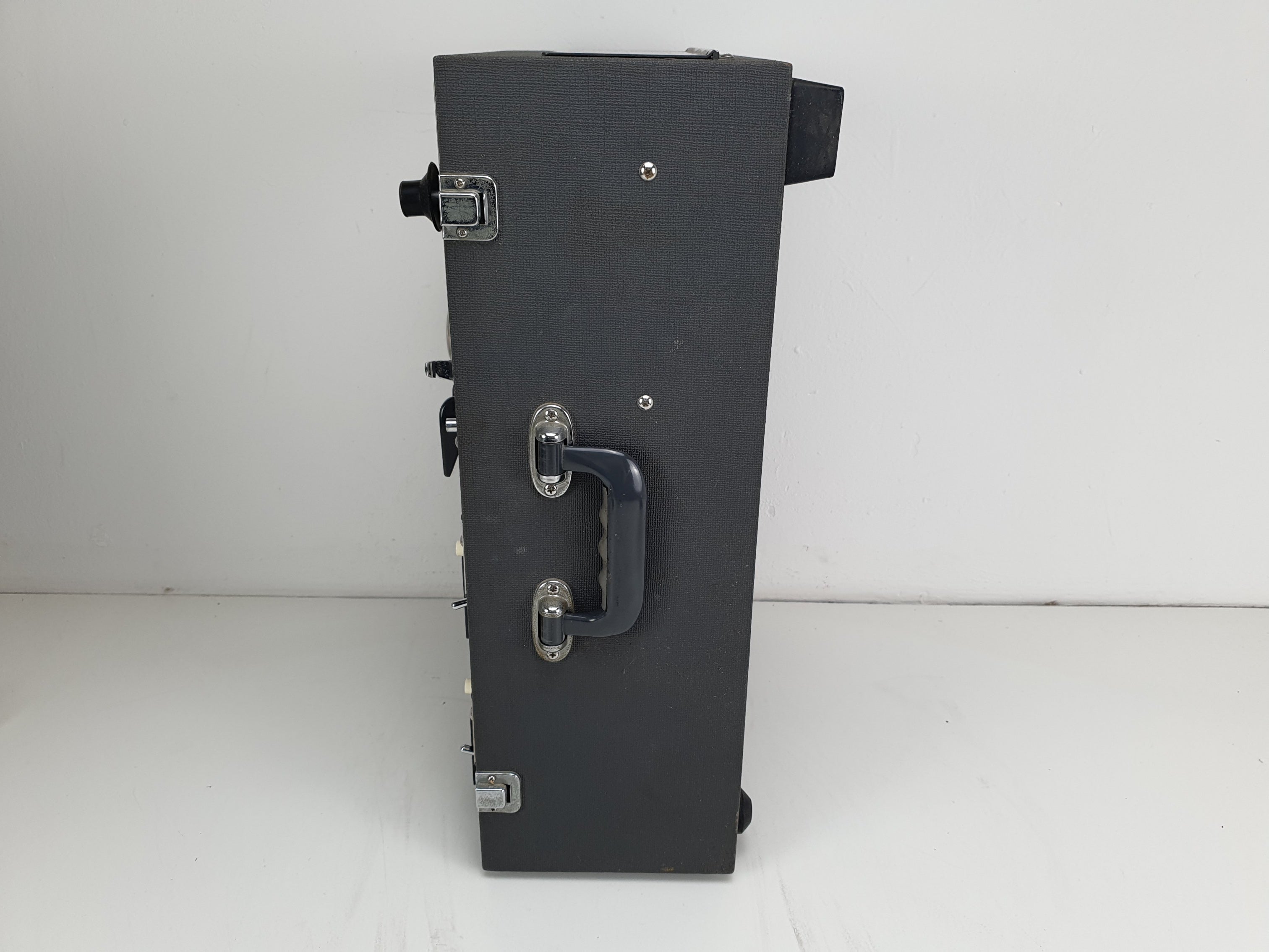 Akai M8 Stereo buizenbandrecorder - met microfoons, aandrukrol en demagnetiseerder