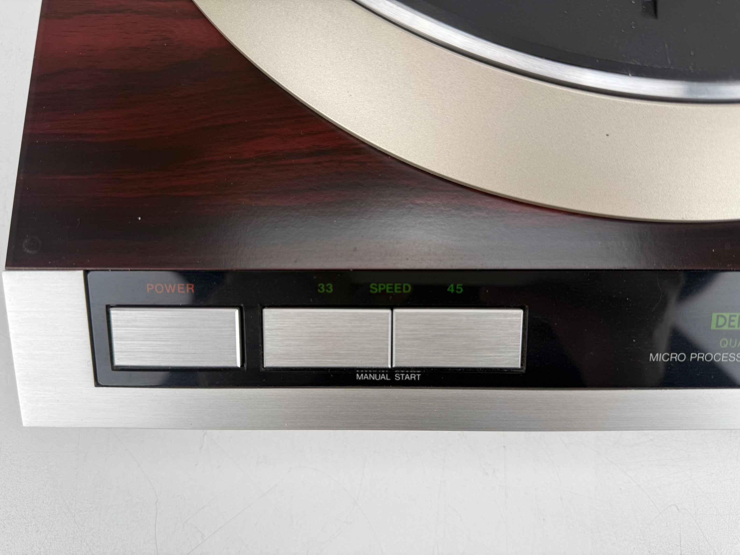 Denon DP-51F Direct Drive Volautomatisch Platenspeler Systeem - Yamaha MC-3