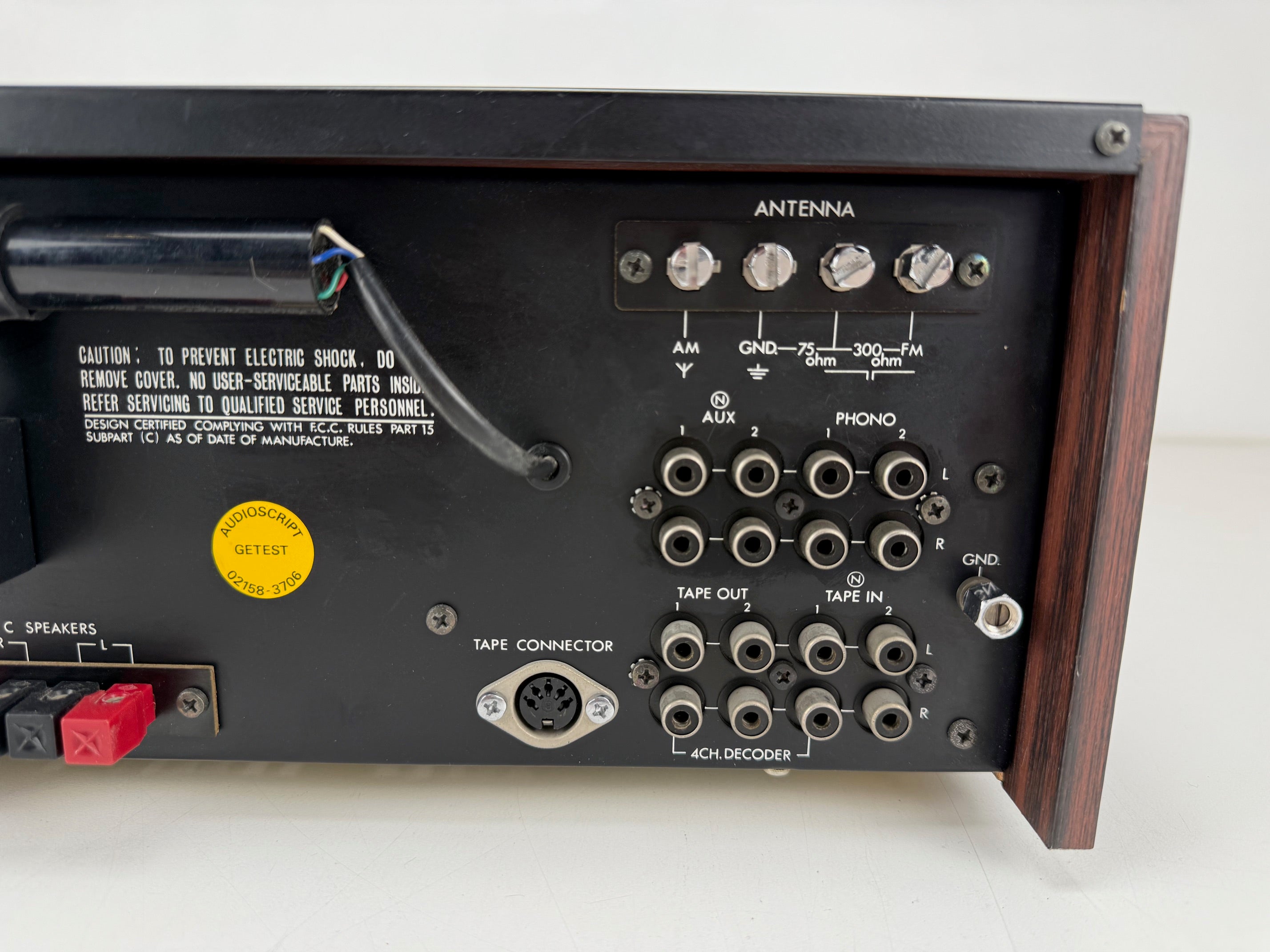 Luxman R-800E Solid State AM/FM Multiplex Stereo Receiver - Onderhoud uitgevoerd