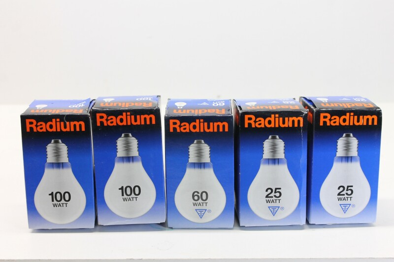 Radium 24V E27 - Various Watts - lot of 5 (No.2)