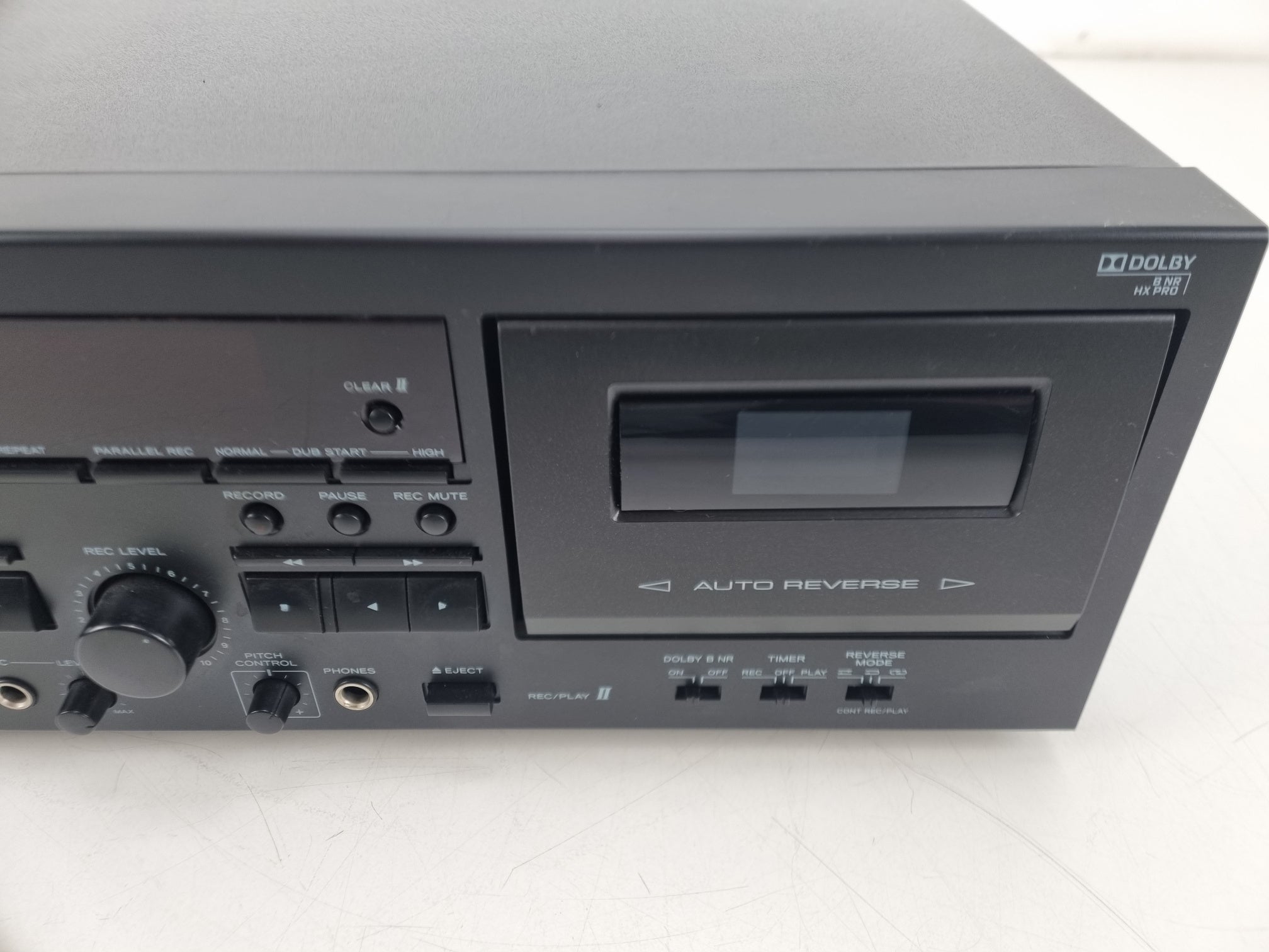 TEAC W-890R Dubbele cassettedeck met automatische omkeerfunctie