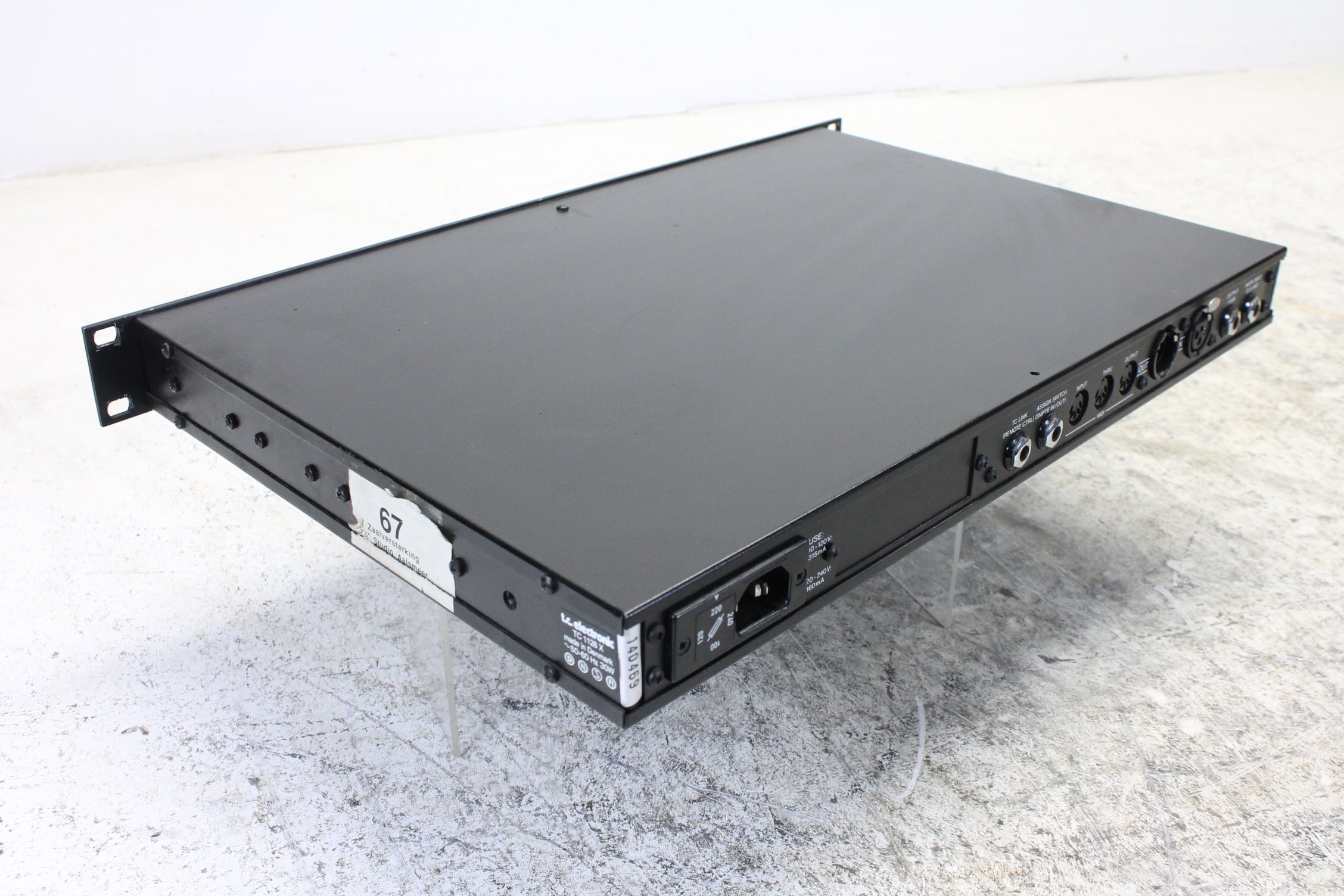 TC Electronic TC 1128X 28-bands grafische equalizer/spectrumanalysator (nr. 9)