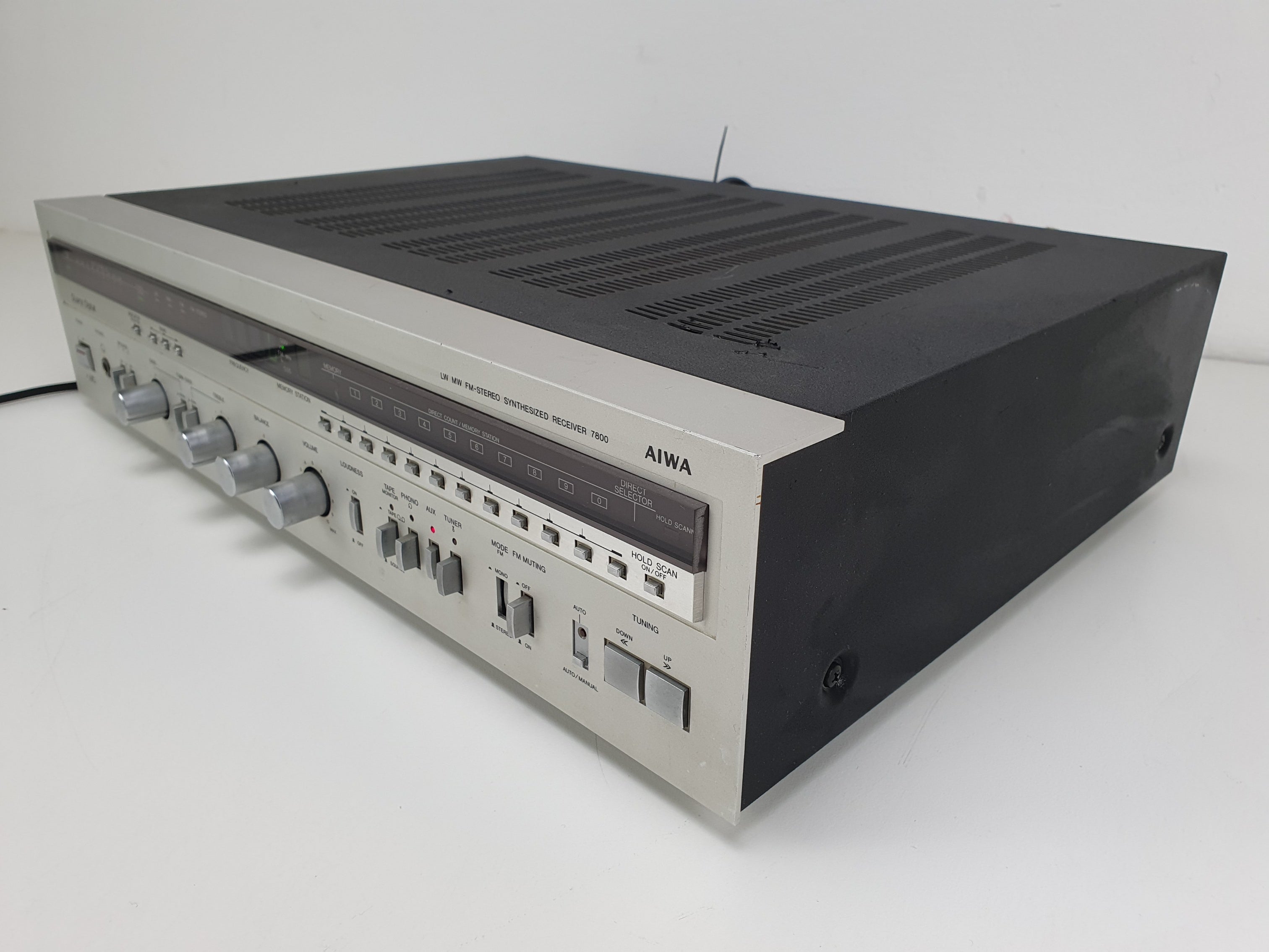 Aiwa AX-7800E- LW MW FM Stereo Synthesized Receiver