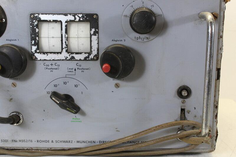 Rohde & Schwarz Direct Capacitancce Meter KKH BN 5201