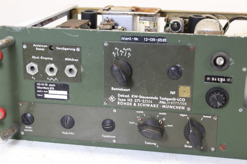 Rohde & Schwarz HS 371-2 Test Equipment