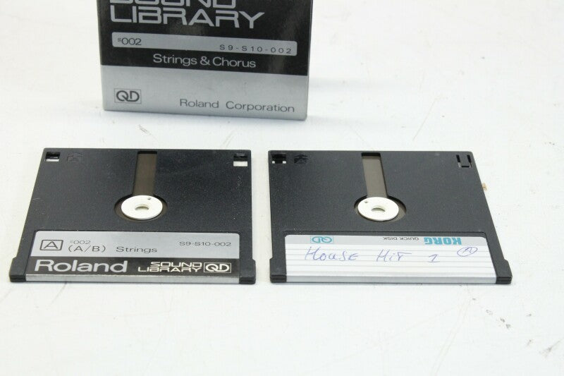 Roland Sound library Strings & Chorus (Chorus is replaced with house hits)
