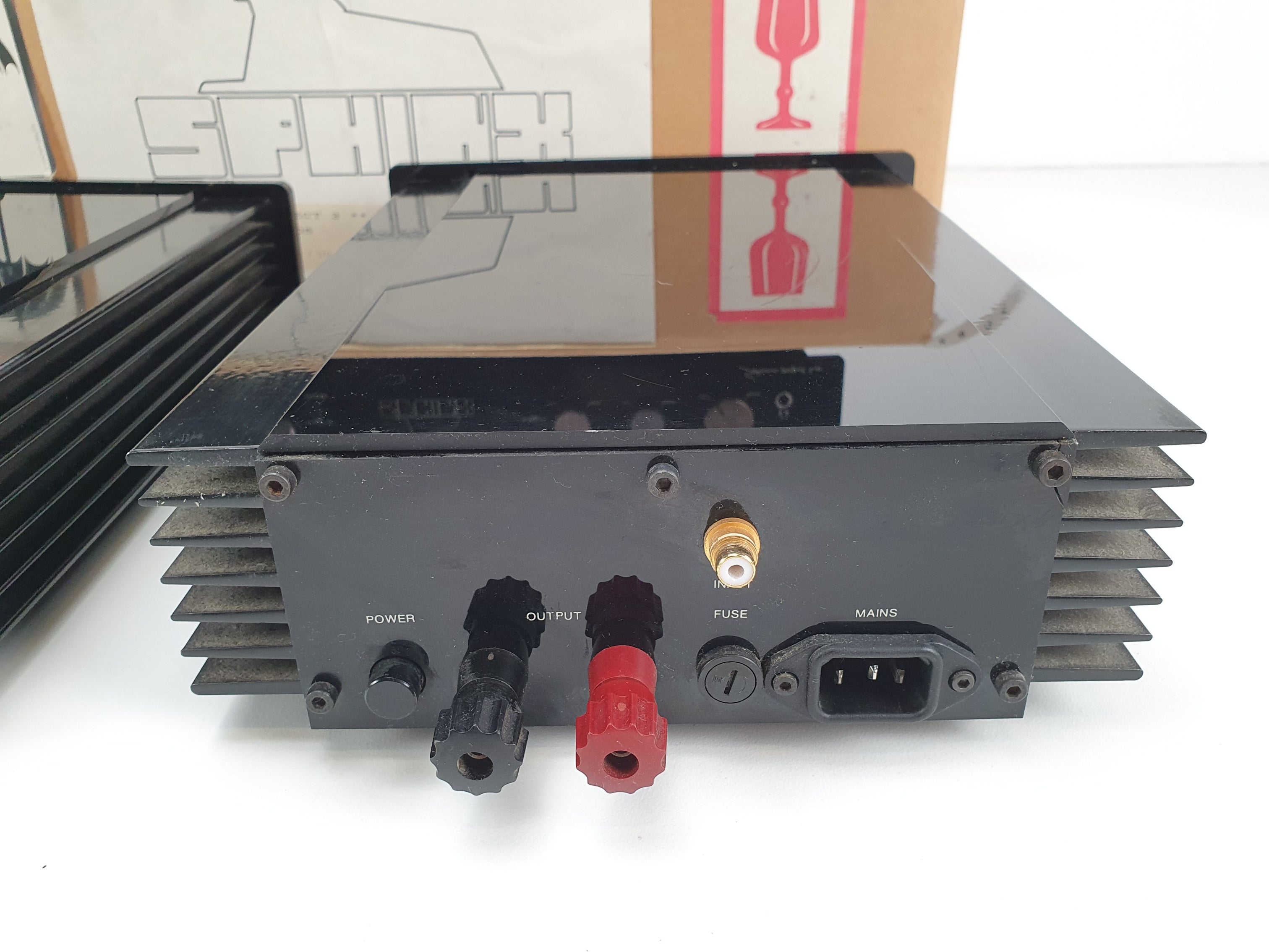 Sphinx Project 2 MK1 Pre amplifier (in box) - Project 12 MONO Power amplifier 2x