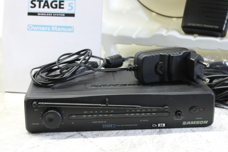 Samson Stage 5T - Professional 3 in 1 VHF Microphone System