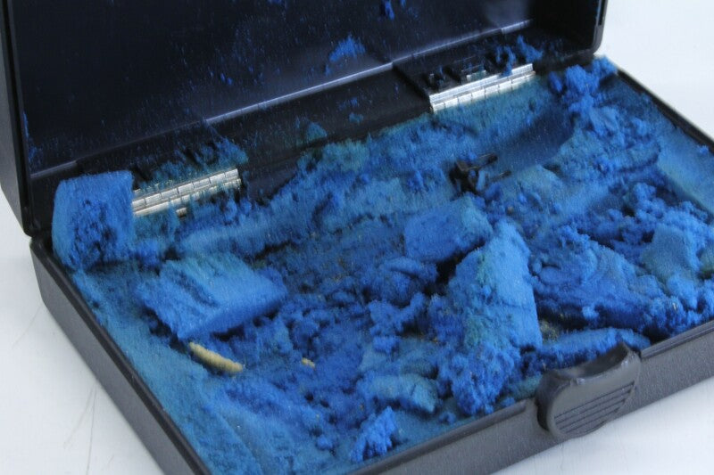 Sennheiser 2 Microphone Boxes - Blue Foam Needs To Be Cleaned