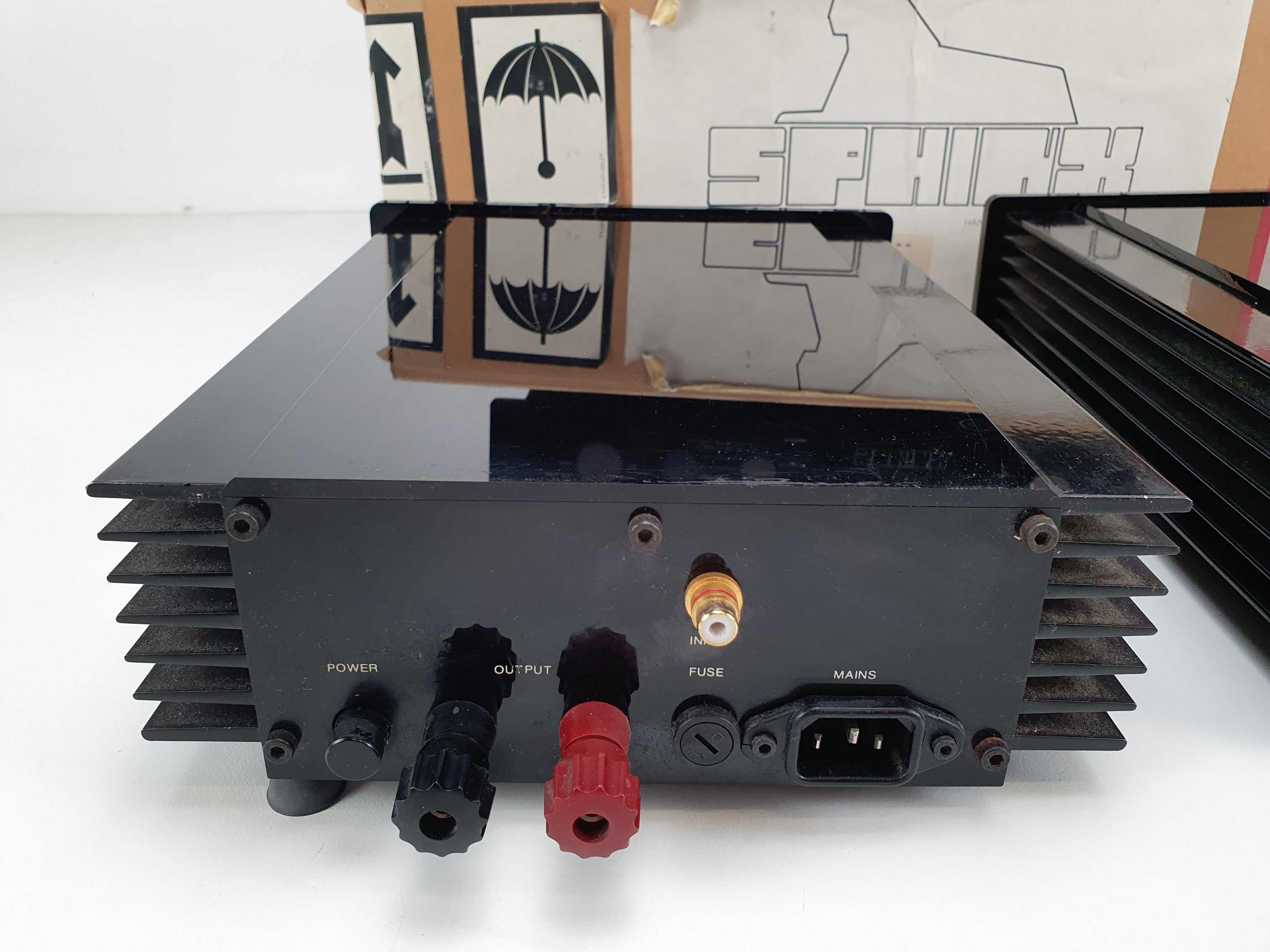 Sphinx Project 2 MK1 Pre amplifier (in box) - Project 12 MONO Power amplifier 2x
