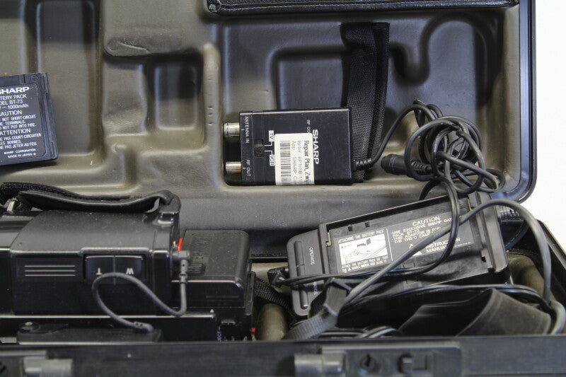 Sharp camcorder vl -c73 vhs 8x zoom