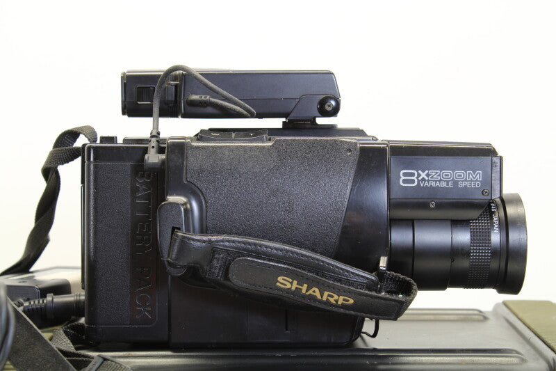 Sharp camcorder vl -c73 vhs 8x zoom