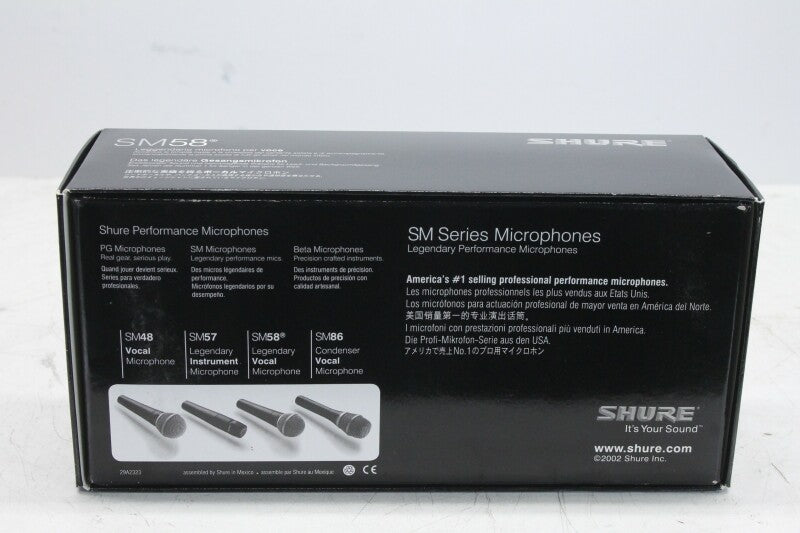 Shure SM58 Box