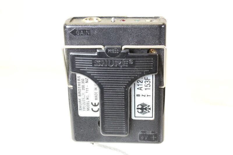 Shure T11-NZ Transmitter with WL 93 Microphone