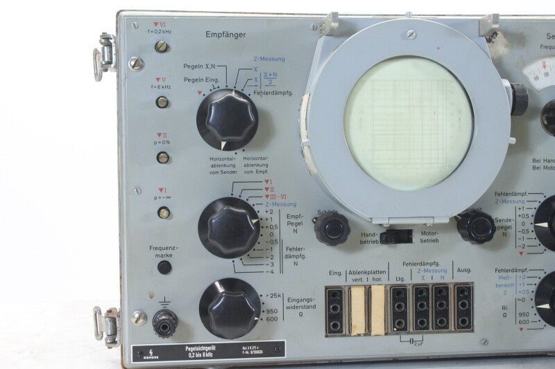 Siemens Pegelsichtgerät 0,2 bis 6 kHz (No. 2)