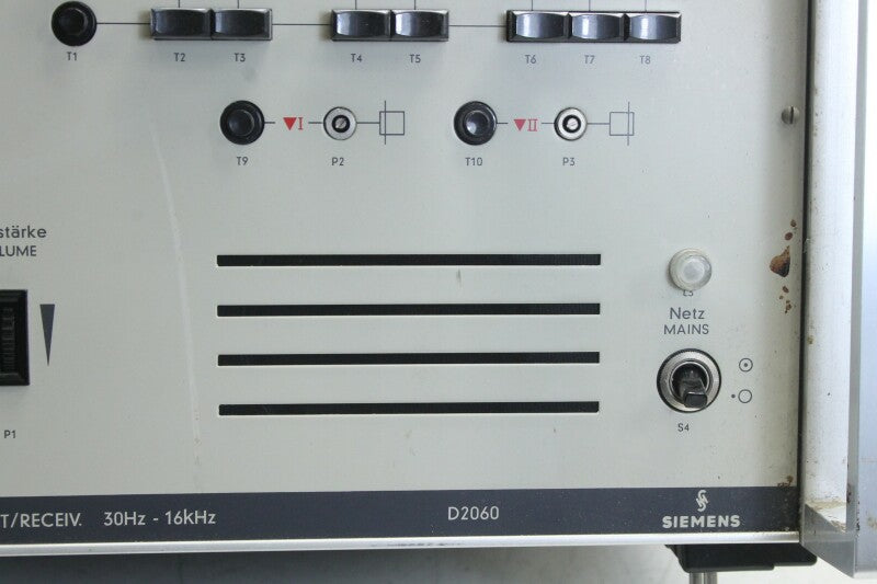 Siemens D2060 Automatic Sound Program Measuring Set Receiver 30Hz-16kHz