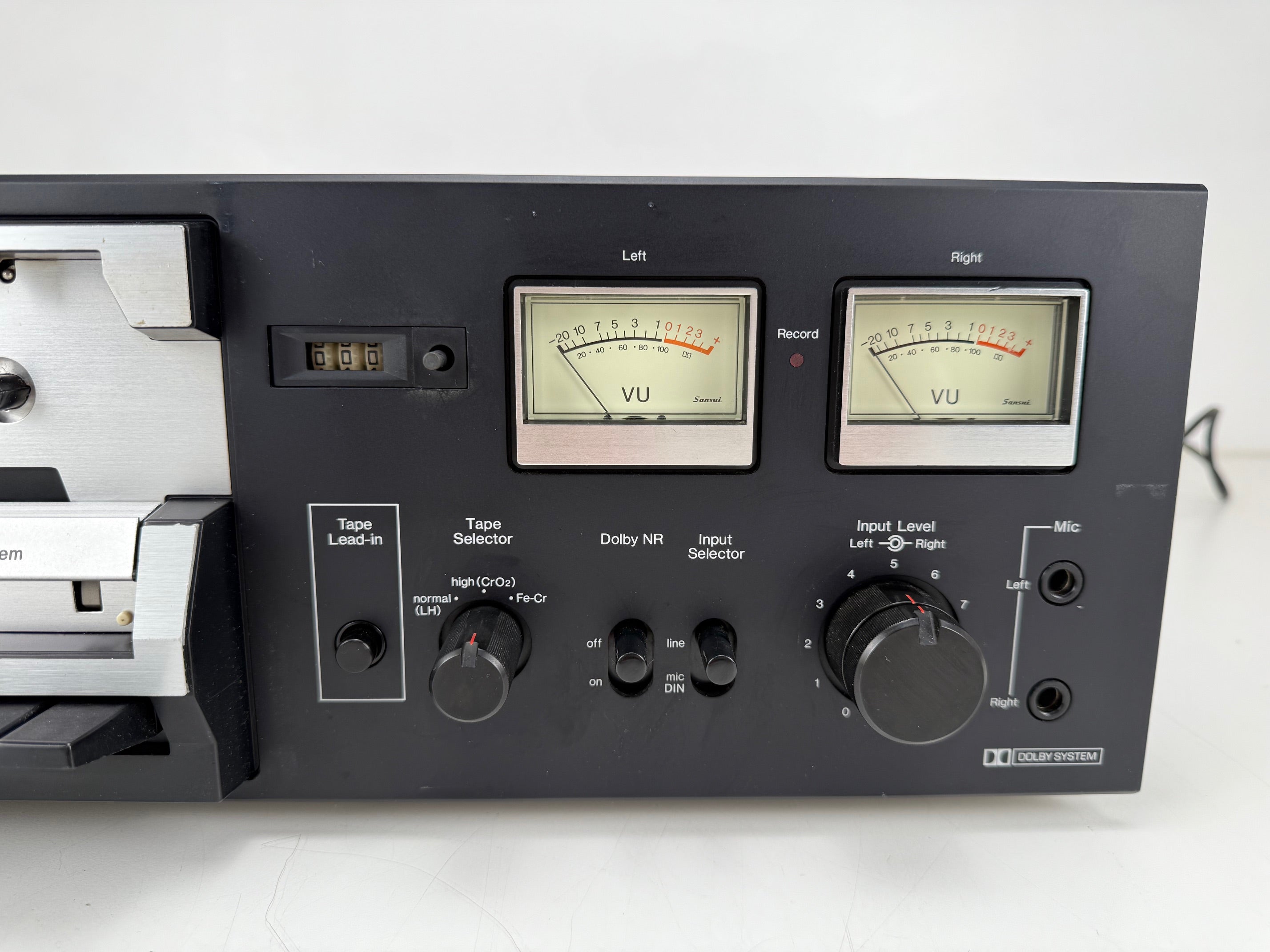 Sansui SC-1110 stereo cassettedeck met handleiding