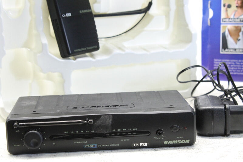 Samson Stage 5T - Professional 3 in 1 VHF Microphone System (No.2)