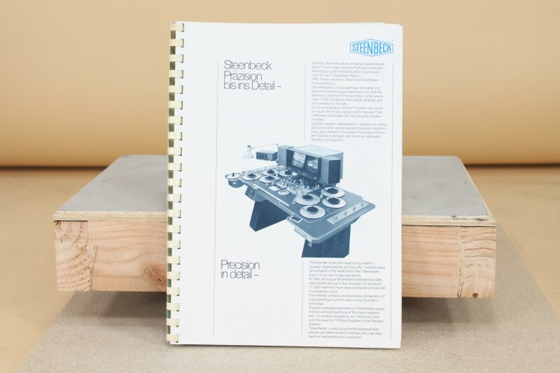 Steenbeck Vintage Brochure