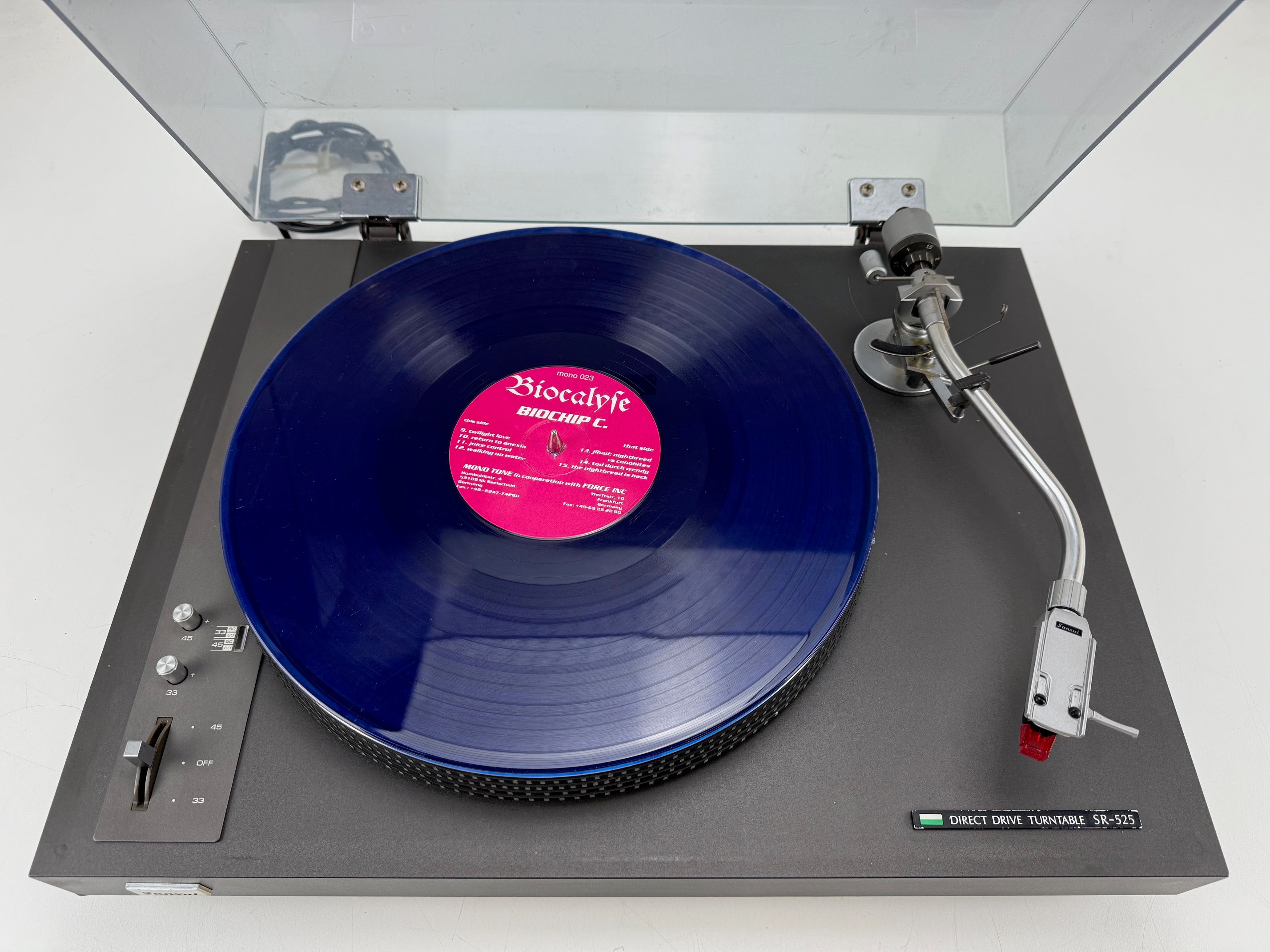 Sansui SR - 525 Direct Drive Turntable