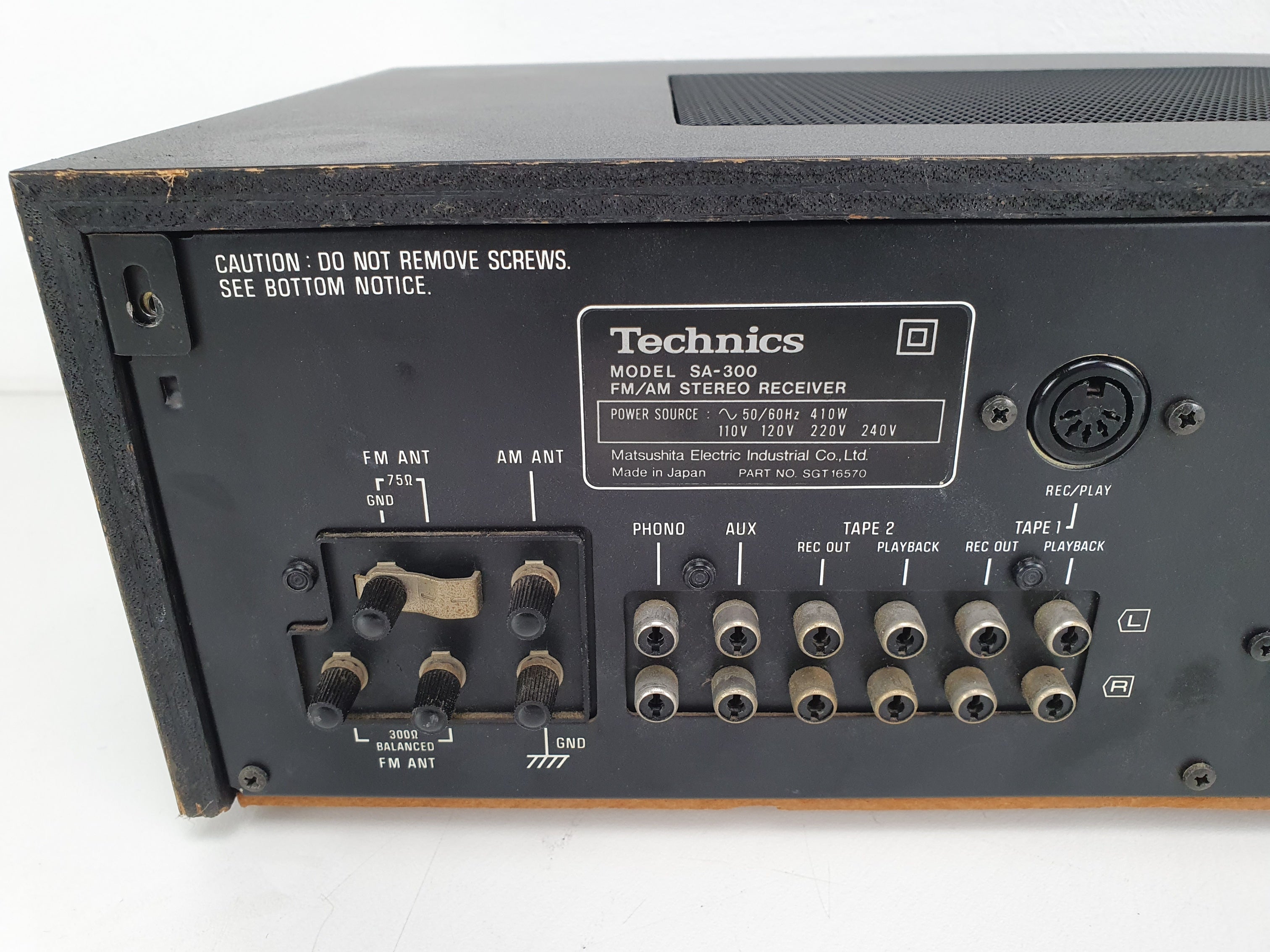 Technics SA-300 Stereo Receiver - Serviced/Recapped/Phonostage