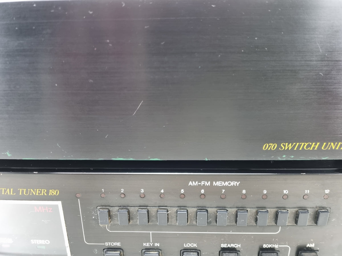 Philips 070 schakelunit - 180 tuner - 280 voorversterker - 380 DC-eindversterker - volledig nagekeken set