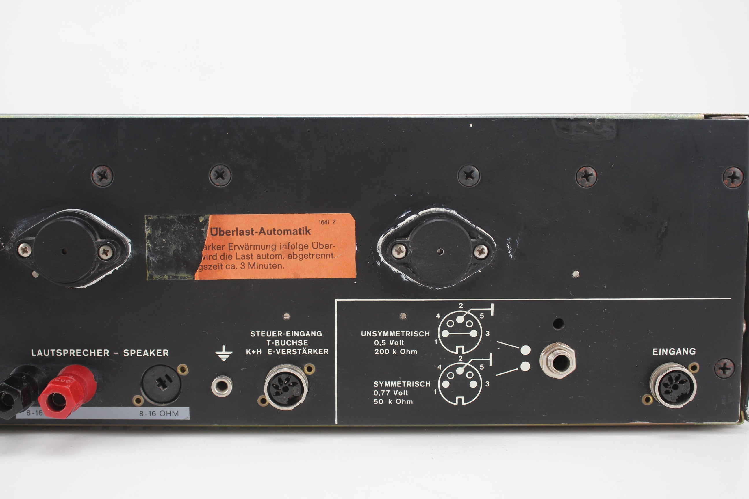 Klein & Hummel Telewatt A60E hi-fi MONO power amplifier