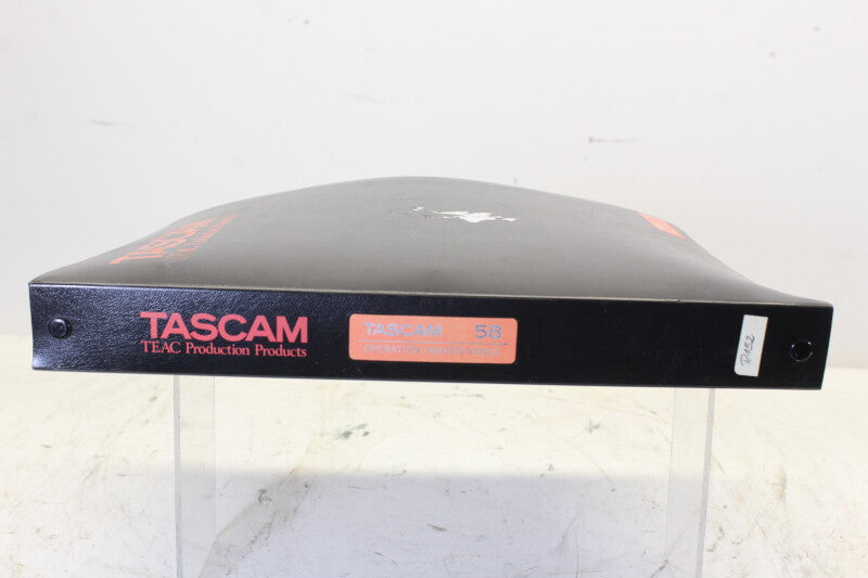 Tascam 58 Operation and Maintenance Manual