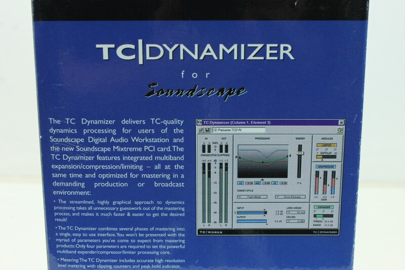 TC Electronic TC Works - TC Dynamizer for Soundscape in Original Box