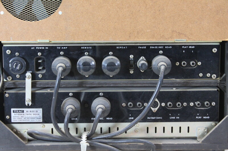 TEAC A-6010 Tape Recorder with AR060 Amplifier