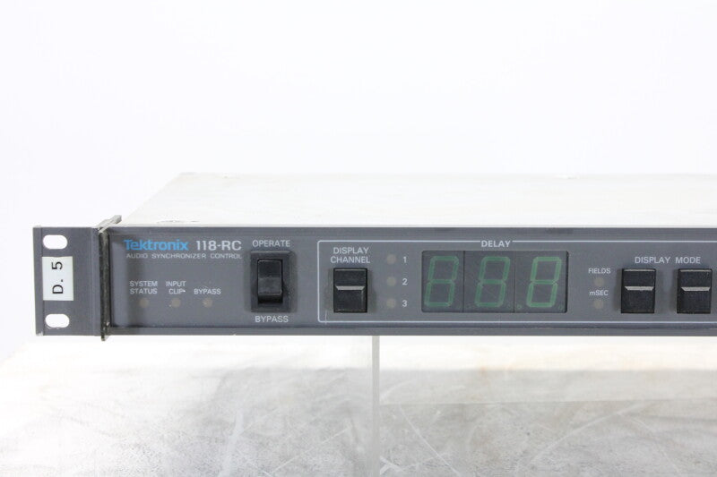 Tektronix Audio Synchronizer Control 118-RC