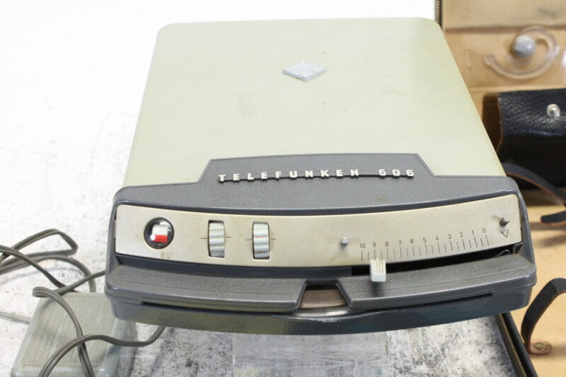 Telefunken 606 Dictaphone in case