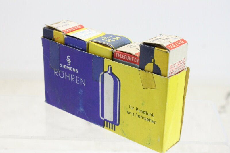 Telefunken Lot with 5 Vintage Tubes of different types/brands (No.11)